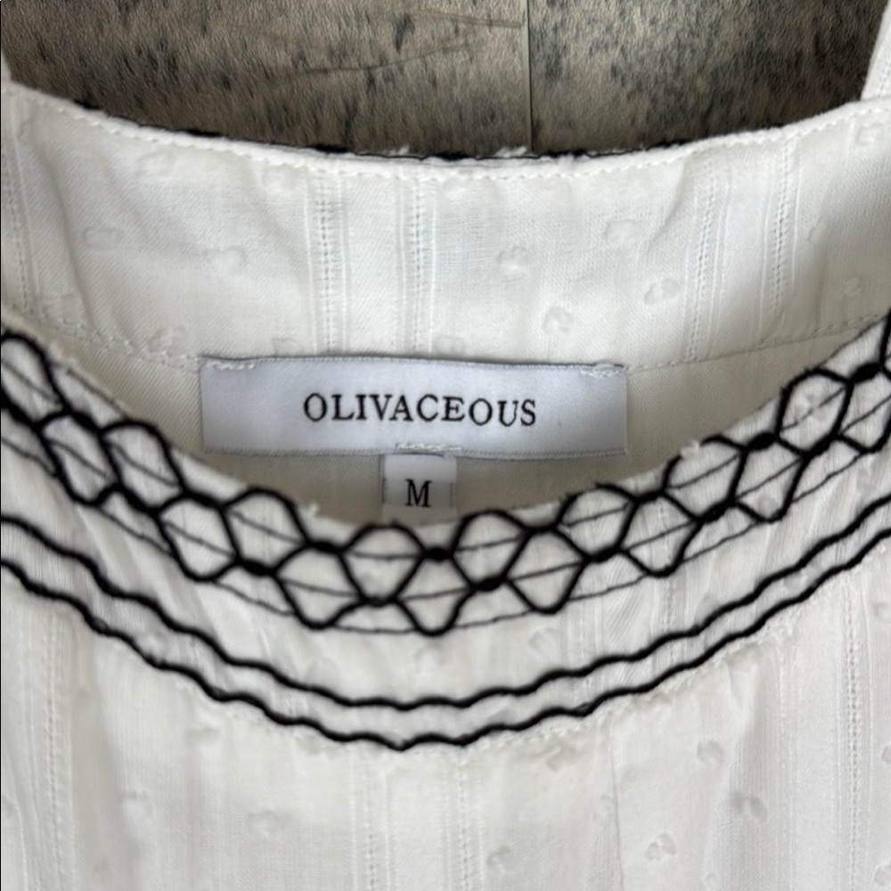 White and Black Women's Dress - Picture 3 of 6